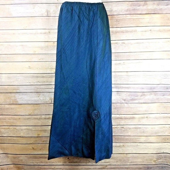 Lee Andersen Vamp Silk Skirt Designer Rockabilly - Picture 1 of 8